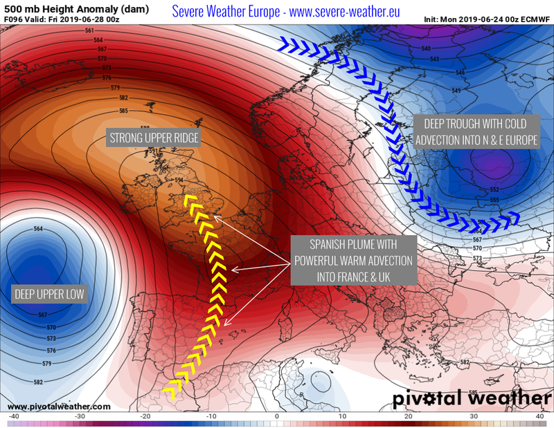 Illustration for article titled Bloqueo Rex, la peculiar causa de la ola de calor que golpea Europa con temperaturas récord esta semana